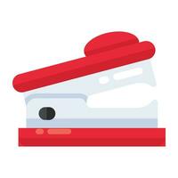 Modern design icon of stapler vector