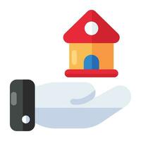 Modern design icon of home care vector