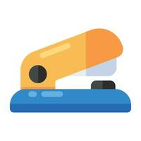 Modern design icon of stapler vector