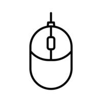 computer mouse icon vector design template simple and clean