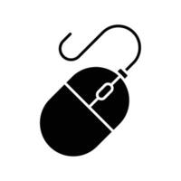 computer mouse icon vector design template simple and clean