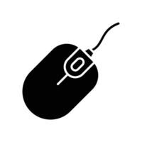 computer mouse icon vector design template simple and clean