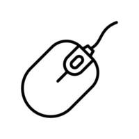 computer mouse icon vector design template simple and clean