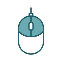 computer mouse icon vector design template simple and clean