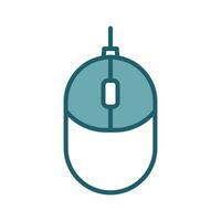 computer mouse icon vector design template simple and clean