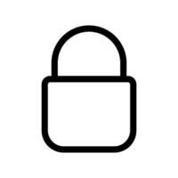 Padlock icon vector design templates