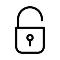 Padlock icon vector design templates