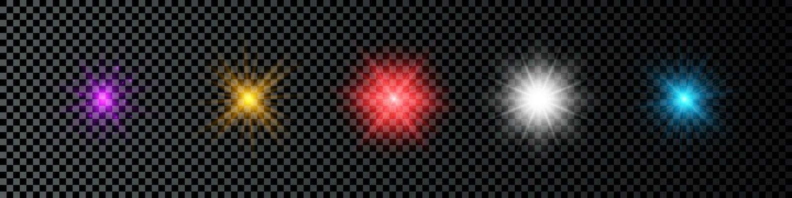 Light effect of lens flare