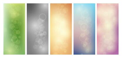 Abstract background with blur bokeh light effect vector