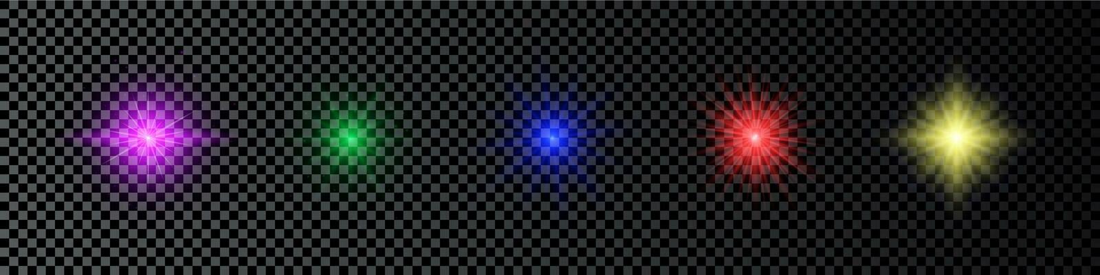 Light effect of lens flare