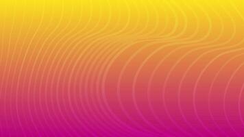 Modern colorful gradient background with wave lines vector