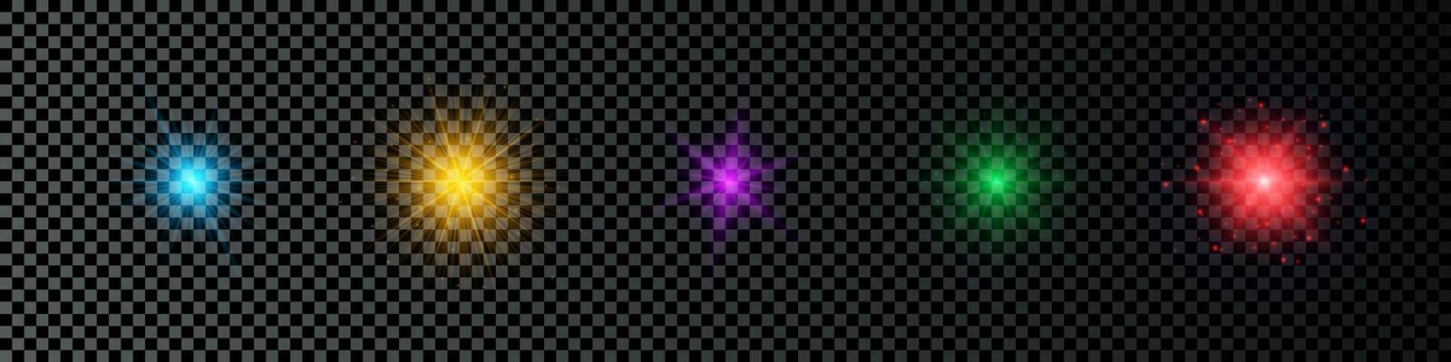 Light effect of lens flare