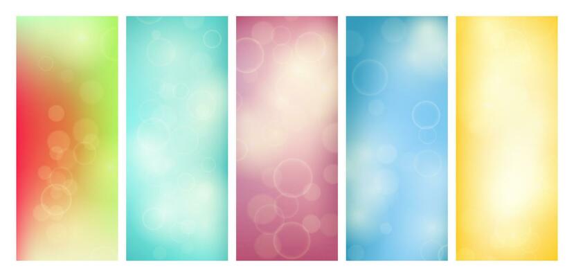 Abstract background with blur bokeh light effect