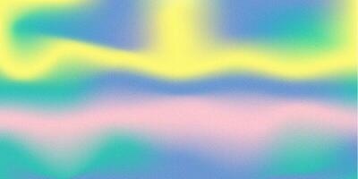 Grainy gradient abstract colorful vintage retro background vector