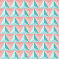 Pattern triangular colored vintage. Geometric pattern abstract, design triangular tile, triangle background retro, wallpaper style decoration. Vector illustration