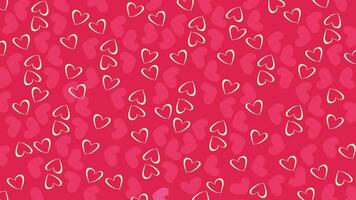 Abstract spiral valentine love background. vector