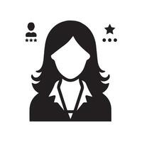vector icon for employee or customer experiences