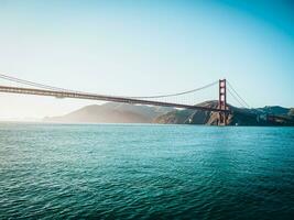 Bridges and architects in San Francisco, USA photo