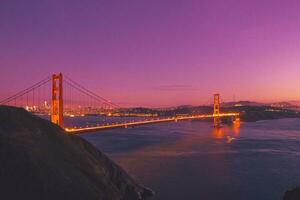 Bridges and architects in San Francisco, USA photo