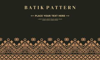 luxury and elegant vector batik pattern template vector