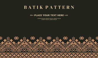 luxury and elegant vector batik pattern template vector