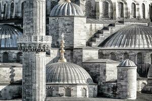 Blue Mosque background photo