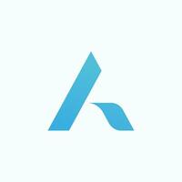Letter A logo vector template element