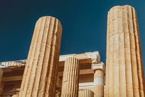 Beautiful Parthenon Columns of Greece photo