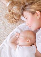 Happy parenthood concept photo