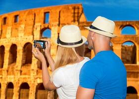 Honeymoon vacation in Rome photo