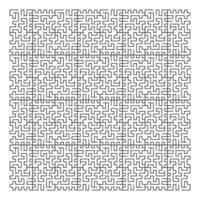 Maze puzzle game vector pattern