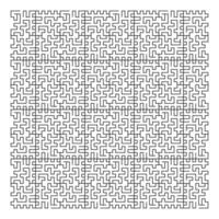 Maze puzzle game vector pattern