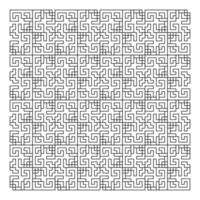 Maze puzzle game vector pattern