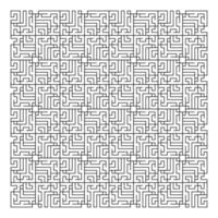 Maze puzzle game vector pattern