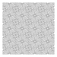 Maze puzzle game vector pattern