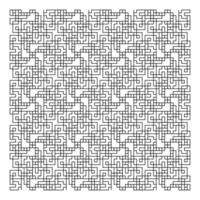 Maze puzzle game vector pattern