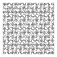 Maze puzzle game vector pattern