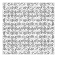 Maze puzzle game vector pattern