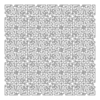 Maze puzzle game vector pattern