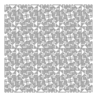 Maze puzzle game vector pattern