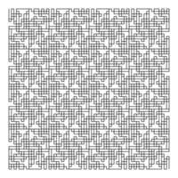 Maze puzzle game vector pattern