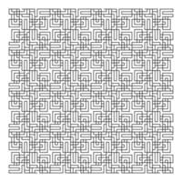 Maze puzzle game vector pattern