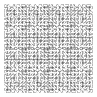 Maze puzzle game vector pattern