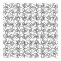 Maze puzzle game vector pattern
