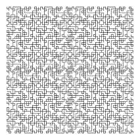 Maze puzzle game vector pattern