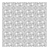 Isolated Artwork Design with Line Motif vector