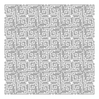 Maze puzzle game vector pattern