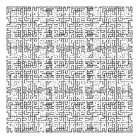 Maze puzzle game vector pattern