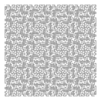 Isolated Artwork Design with Line Motif vector