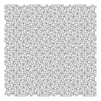 Maze puzzle game vector pattern